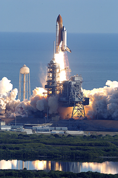 Start von STS-107