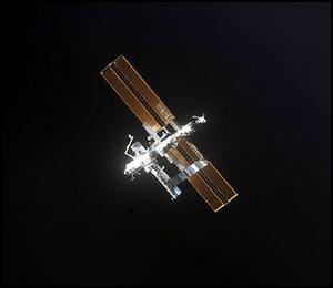Annäherung an die ISS